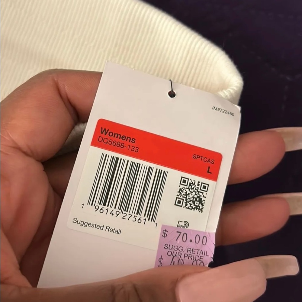 Women's Nike Standard Fit high rise Sweat Pants Sz. L